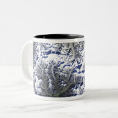 Mount Everest Zweifarbige Tasse (Vorderseite Links)