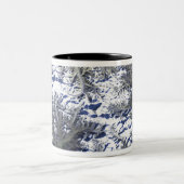 Mount Everest Zweifarbige Tasse (Mittel)