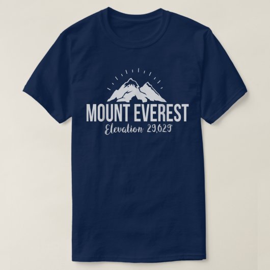 Mount EverestMt Everest T-Shirt (Design vorne)