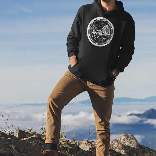 Mount Fitz Roy - Cerro Chaltén Südamerika Hoodie