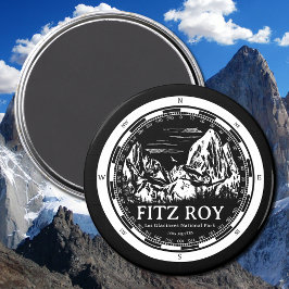 Mount Fitz Roy - Cerro Chaltén Südamerika Magnet