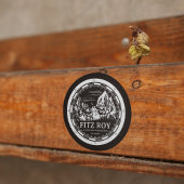 Mount Fitz Roy - Cerro Chaltén Südamerika Runder Aufkleber