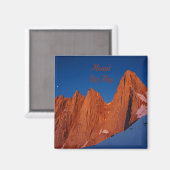 Mount Fitz Roy Magnet (Vorderseite/Rückseite)