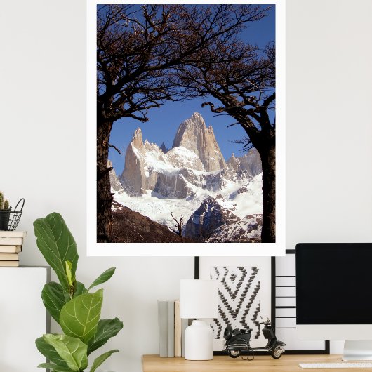 Mount Fitz Roy Patagonia Poster (Heimbüro)