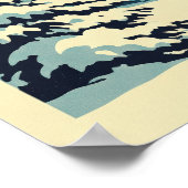 Mount Fitz Roy Patagonia V08 Poster (Ecke)