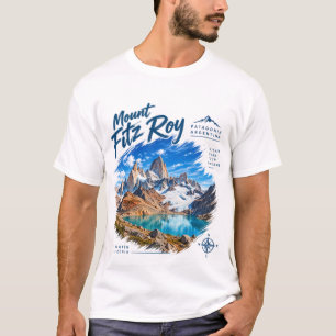 Mount Fitz Roy Patagonien Berg Argentinien T-Shirt