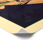 Mount Fitz Roy Patagonien V09 Poster (Ecke)