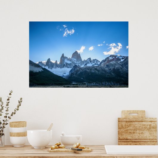 Mount Fitz Roy Poster (Küche)