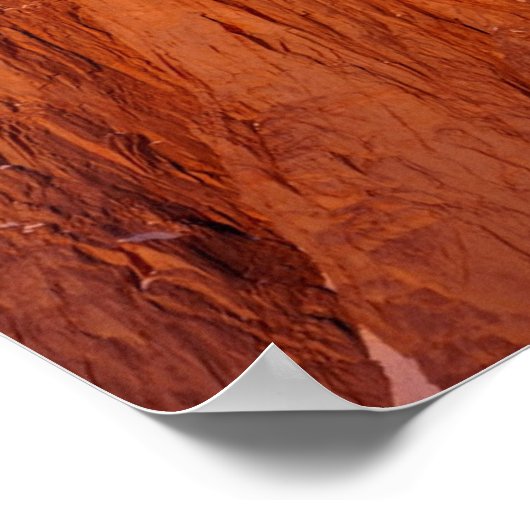 Mount Fitz Roy Poster (Ecke)