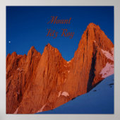 Mount Fitz Roy Poster (Vorne)