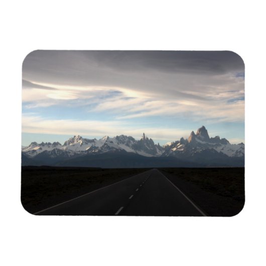 Mount Fitz Roy und Andes Range Magnet (Horizontal)