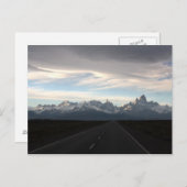 Mount Fitz Roy und Andes Range Postkarte (Vorne/Hinten)