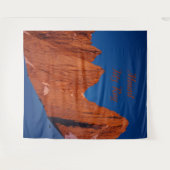 Mount Fitz Roy Wandteppich (Vorderseite (Horizontal))