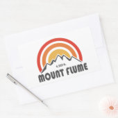 Mount Flume New Hampshire Rechteckiger Aufkleber (Umschlag)