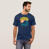 Mount Flume New Hampshire Sunrise T-Shirt (Vorne ganz)