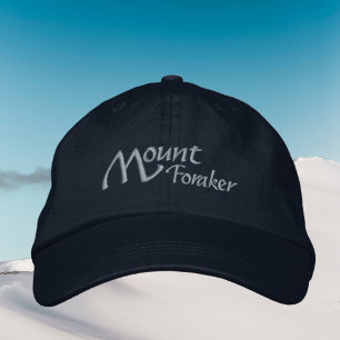 Mount Foraker Alaska Denali Hat Bestickte Baseballkappe