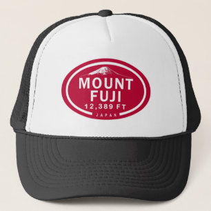 Mount Fuji 12.389 FT Japan Mountain Hat Truckerkappe