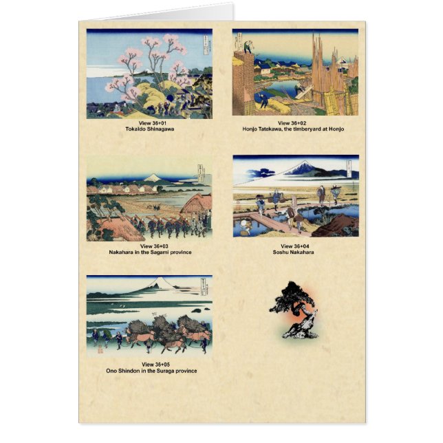 Mount Fuji Ansicht 36+01 bis 36+05 (Vorne)