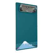 Mount Fuji Design Nippon1 Mini Klemmbrett (Schrägansicht)
