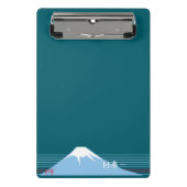 Mount Fuji Design Nippon1 Mini Klemmbrett (Vorderseite)