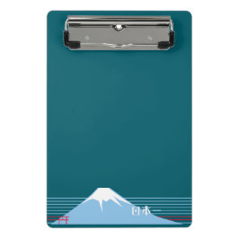 Mount Fuji Design Nippon1 Mini Klemmbrett