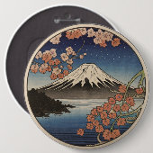 Mount Fuji Fujisan Button (Vorne & Hinten)