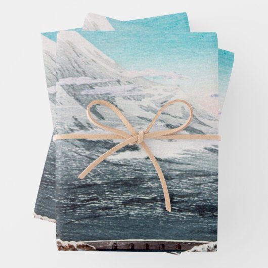 Mount Fuji Geschenkpapier Set (Beispiel)