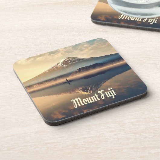 Mount Fuji Getränkeuntersetzer (Linke Seite)