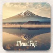 Mount Fuji Getränkeuntersetzer (Vorderseite)