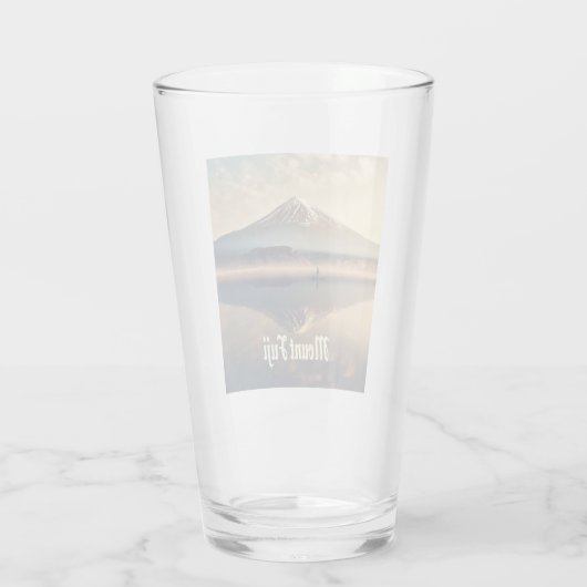 Mount Fuji Glas (Rückseite)