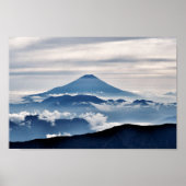 Mount Fuji Heiliger Berg Japan Foto Poster (Vorne)