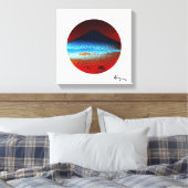 Mount Fuji II von Rofey Leinwanddruck (Insitu (Schlafzimmer))