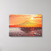 Mount Fuji III von Rofey Leinwanddruck (Vorderseite)