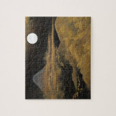 Mount Fuji im Mondlicht - hell: Puzzle (Vertikal)