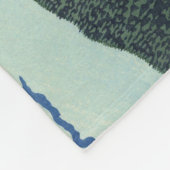 Mount Fuji in Clear Weather (Red Fuji) (Hokusai) Fleecedecke (Ecke)