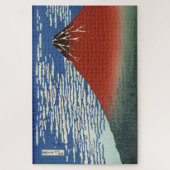 Mount Fuji in Clear Weather (Red Fuji) (Hokusai) Puzzle (Vertikal)