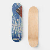 Mount Fuji in Clear Weather (Red Fuji) (Hokusai) Skateboard (Vorderseite)