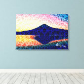 Mount Fuji IV von Rofey Leinwanddruck (Insitu (Holzboden))