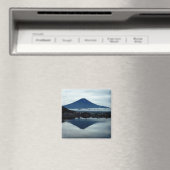 Mount Fuji Japan 2 Zoll Square Magnet (In Situ (Geschirrspüler))