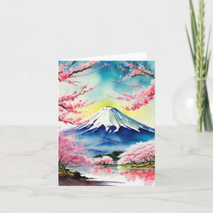 Mount Fuji Japan Karte