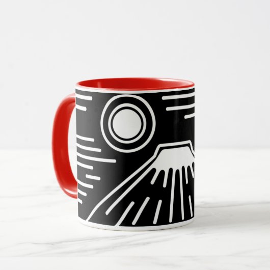 Mount Fuji, Japan, Mug Tasse (Vorderseite Links)
