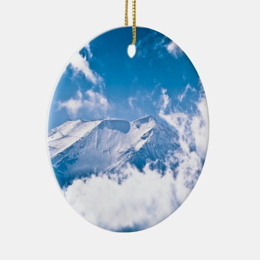 Mount Fuji, Japan-Ornament Keramikornament (Rechts)