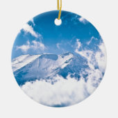 Mount Fuji, Japan-Ornament Keramikornament (Vorne)