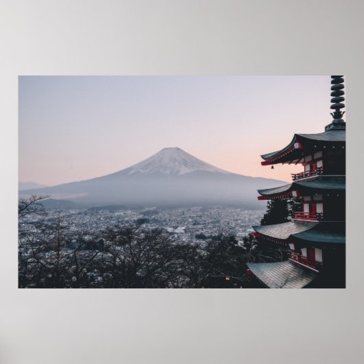 Mount Fuji, Japan Poster (Vorne)