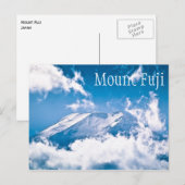 Mount Fuji, Japan Postkarte (Vorne/Hinten)