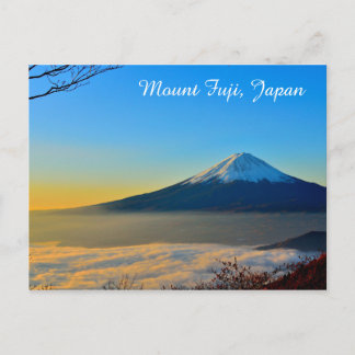Mount Fuji, Japan Postkarte