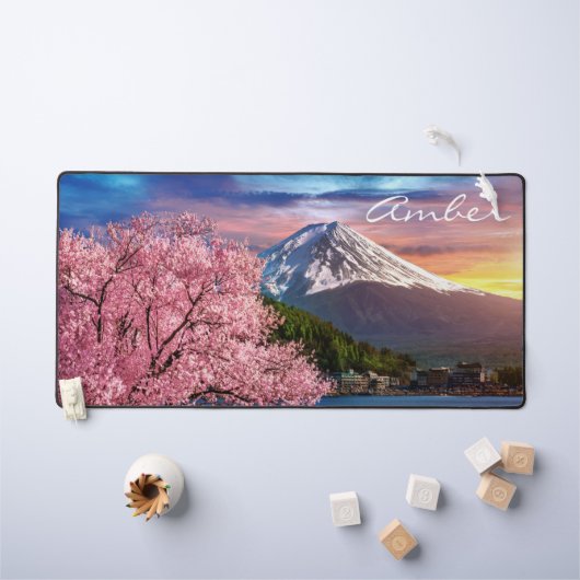 Mount Fuji Japan Schreibtischunterlage (Kindertisch)