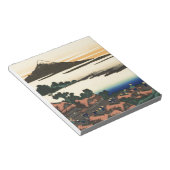 Mount Fuji Japan Sunset Notizblock (angewinkelt)