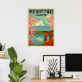 Mount Fuji Japan V01 Poster (Heimbüro)