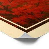 Mount Fuji Japan V02 Poster (Ecke)